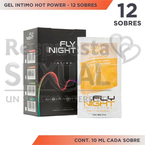 HOT POWER GEL INTIMO 10 CC X 12 UNID.